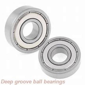 5 mm x 16 mm x 5 mm  NSK E 5 deep groove ball bearings
